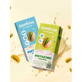 Sunkist Pistachio Original 190ml 24 packs + Unsweet 190ml 24 packs / 썬키스트 피스타치오 오리지널 190ml 24팩 + 언스위트 190ml 24팩