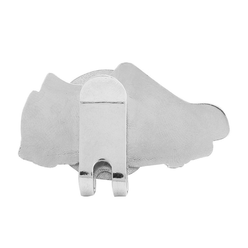 12pcs Stainless Steel Magnetic Hat Clip with Golf Ball Marker