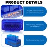 MLY OBDII Car Auto Diagnostic Scanner, ELM327 V2.1 Bluetooth OBDII