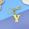 Initial Letter Keyring Initial Y Key Ring for Purse Handbags