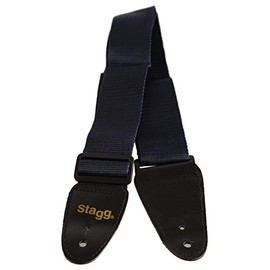 Stagg 11527 2-Inch Nylon Guitar Strap - Blue