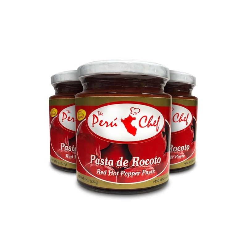Peru chef Pasta de Rocoto Peruana 227 g | Rocoto