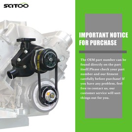 SCITOO Power Steering Pump Compatible for 1997 1998 1999 2000 for Infiniti QX4, 1996 1997 1998 1999 2000 for Nissan Pathfinder 21-5028 Power Assist Pump