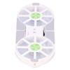 Laptop Cooling Pad, 4-Way Foldable Dual Fan Cooler with Large