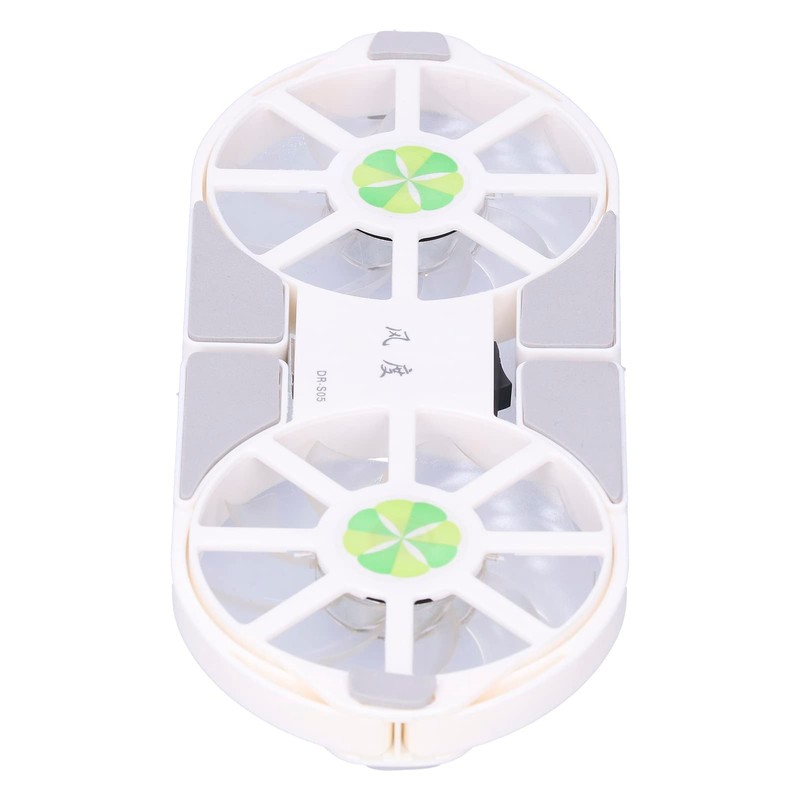 Laptop Cooling Pad, 4-Way Foldable Dual Fan Cooler with Large