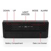 Alarm Clock Led Display Digital Mirror Alarm Clock Battery Plug-in
