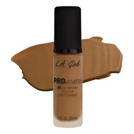 Base De Maquillaje Liquido La Girl Pro Matte Foundation 30ml Café