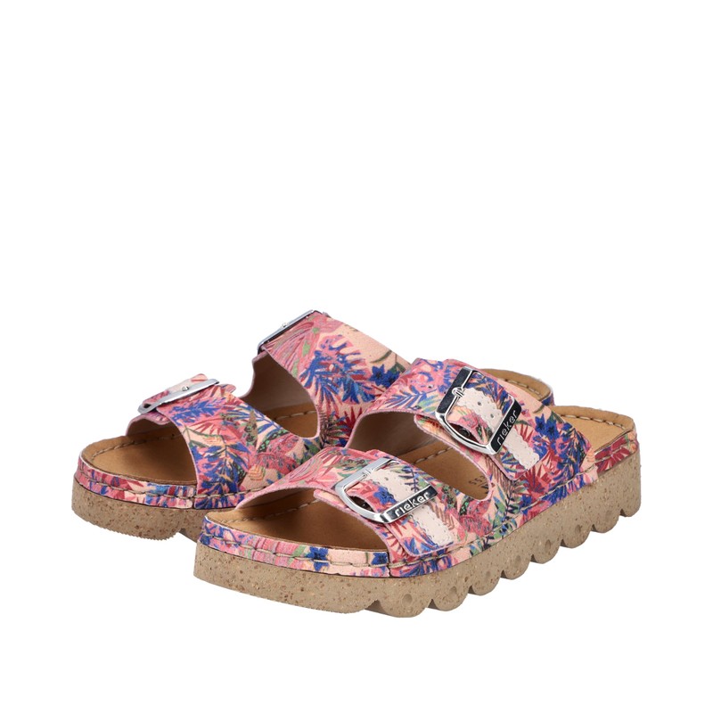 Rieker Women's V8751 Mules, multicoloured, 42 UK