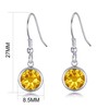 Philip Jones November Birthstone Drop Earrings Created with Topaz Zircondia®