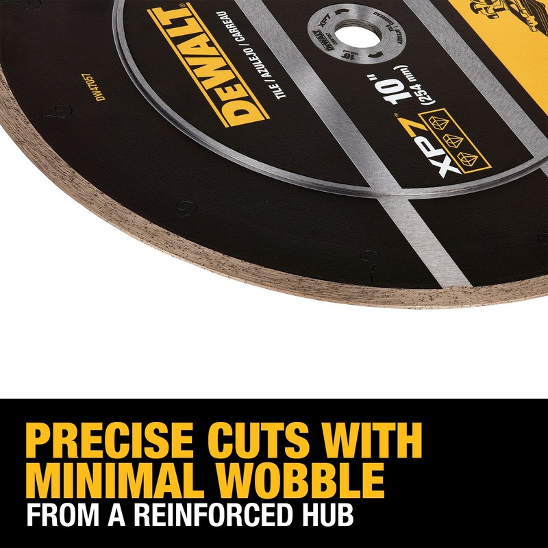 DEWALT Diamond Blade, Tile Cutting, Continuous XP7, 7 in. (DW47757)