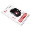 CLiPtec Viva Pro Wired 3 Button Optical Mouse - Black
