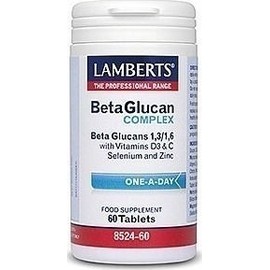 Lamberts Beta Glucan Complex B, 60 Tabs