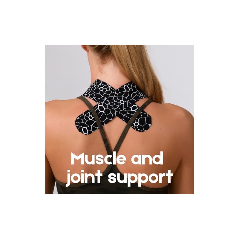 Theraband Kinesiology Tape, Waterproof Physio Tape for Pain Relief, Muscle