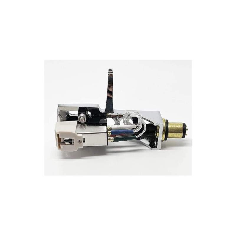 ReadyWired Turntable Silver Headshell with Cartridge Stylus for Pioneer PLX-1000,