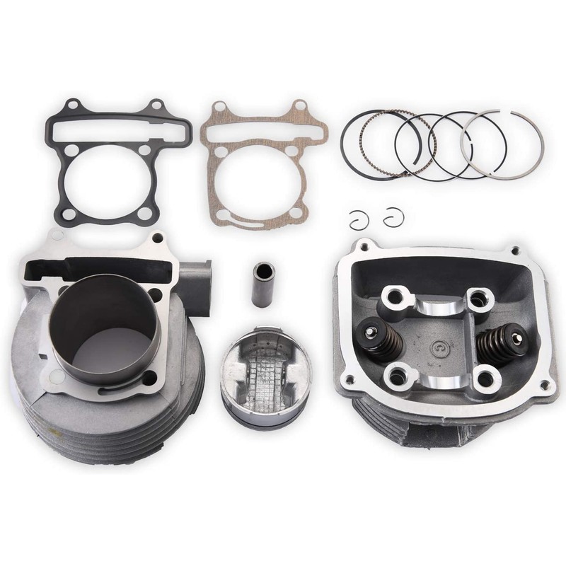 GY6 180cc Cylinder Head Kit Assy 61mm Big Bore with