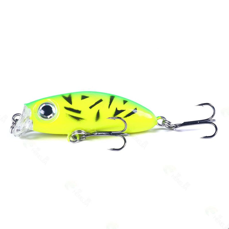 CENPEK 6pcs Luya Bait Mino 4.2 cm/3.1 G Micro-submersible Hard