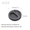 METALLIXITY Flush Ring Pull Handles(43.5mm/1.71") 1Pcs, Zinc Alloy Flush Pull