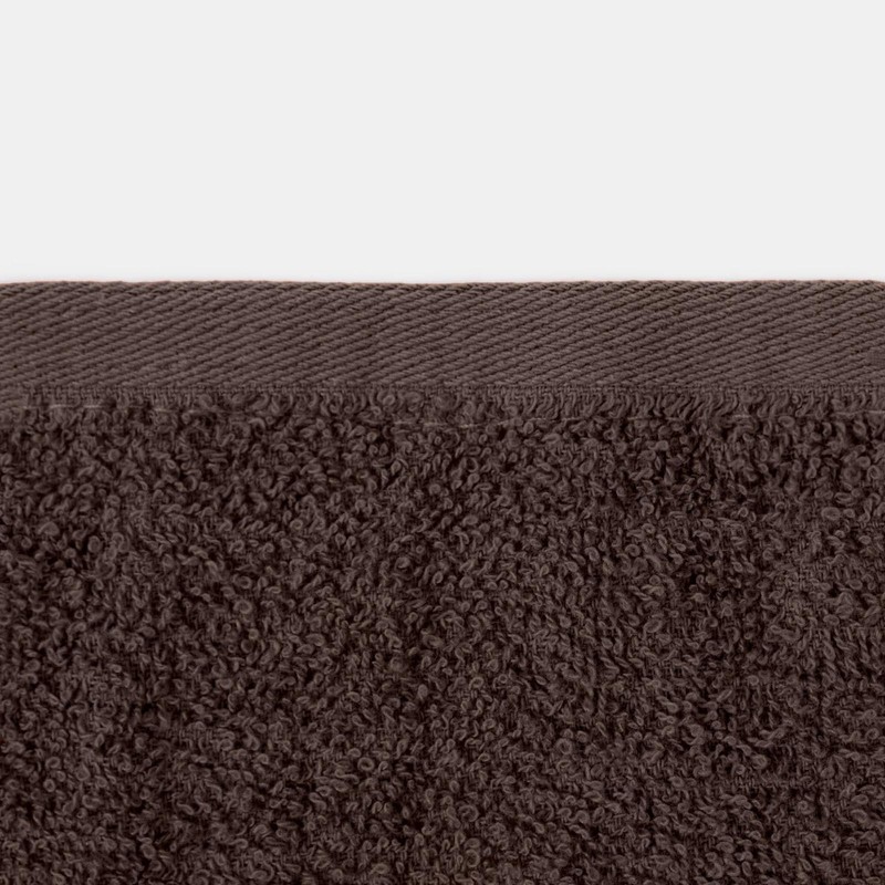 Brentfords Hand Towels for Bathroom Dark Brown, 100% Cotton Hand
