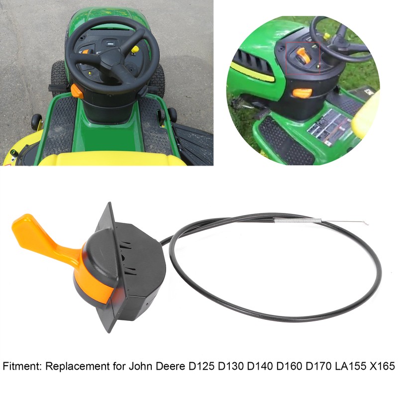 Throttle Choke Cable GY21984Replacement for John Deere D125 D130 D140