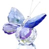 ACEmedia Crystal Cut Butterfly Animal Ornament Decoration for Office Table