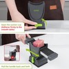 Fresh Meat Slicer, Thickness Adjustable Stainless Steel Kitchen Cleaver Knife