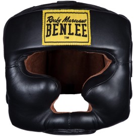 Benlee Rocky Marciano Headguard Full Protection - Black, Small/Medium