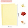 100 Sheets Yellow Arts Craft Paper for Drawing 17.3”x 23.4”Construction