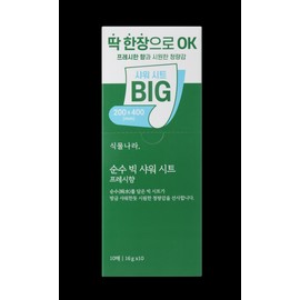 Shingmulnara Soonsu Big Shower Sheet (10 sheets) - Fresh