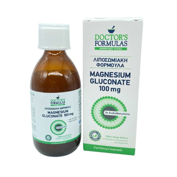 Doctor's Formulas Liposomal Magnesium Gluconate 100 mg 225 ml