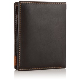 camel active California Herren Geldbörse Hochformat Leder Mittelgroß Schwarz