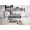 Ideal Textiles Texture Fabric Look PVC Tablecloth, Easy Clean Table
