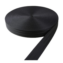 TN30-03 Webbing Strap 30 mm Wide 25 Metres Length 3 cm Width Black