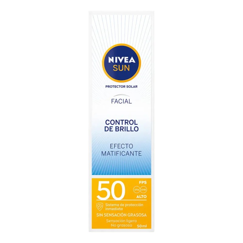 2 Pack - Protector Solar Nivea Sun Control Brillo Mate