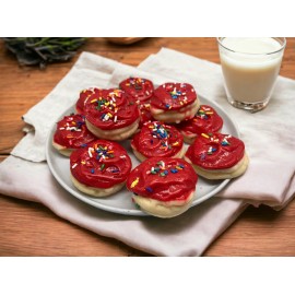 Eartherella Soap & Candle Co., LLC Realistic FROSTED SUGAR COOKIE Wax Melts | Fake Food | 4 cookies | 6.5 oz