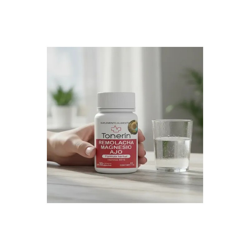 2 Pack -suplemento Con Complejo Apoyo Cardiovascular Tonerin