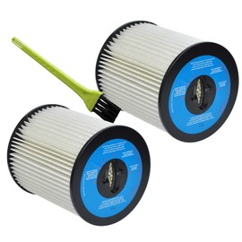 8106-01 Central Vac Filter Replacement Compatible with Dirt Devil CV2000 CV2200 CV2600, 7 inch Central Vacuum Cleaner Filter Compatible with Vacuflo FC300 FC520 FC530 FC550 FC610