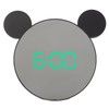 Mirror Alarm Clock 2 Level Brightness Adjustment Ear Design LED