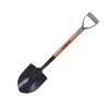 Project Source D-Handle Garden Shovel, Hardwood and Steel 19.75in 3351651