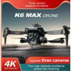 K6- Max 4K RC Professional Drones with 3 Cameras HD