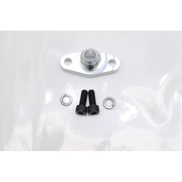 1320 Turbo OIL DRAIN FLANGE: T3/T4 - 8MM BOLT OFFSET