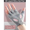 Workout Gloves Women & Men, Semisolid Silica Gel Anti-Slip Weight