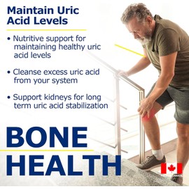 Promise Uric Clear- Uric Acid Cleanse & Gout Reducer - Joint Support Supplement with Dandelion Root, Celery to Relieve Sore, Stiff Joints- 300 Capsules