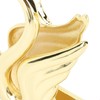 Gold Napkin Holder Elegant Modern Tissue Dispenser Stand Zinc Alloy