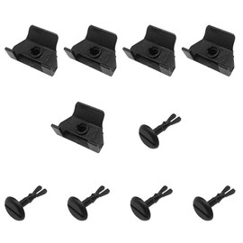 Icyhaws Fender Liner and Bumper Cover Clips 5 Sets Compatible with Lexus Toyota Camry Avalon ES350 RX350 CT200h GS350 HS250h Fasteners Retainer Pins 53879-06100 47749-06010 53879-30040 47749-50090
