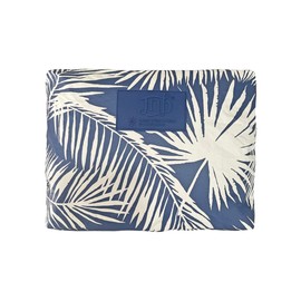 JNB 100% Coated Tyvek Material Palm Leaves Design Beach Pouch, Waterproof Pouch for Beach, Makeup Pouch, Wet Dry Bag,Clutch, Nv03