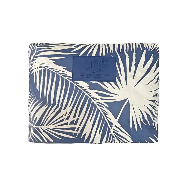JNB 100% Coated Tyvek Material Palm Leaves Design Beach Pouch,