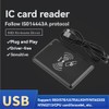 Snblzhef USB RFID Reader IC Card Reader Contactless Smart Card