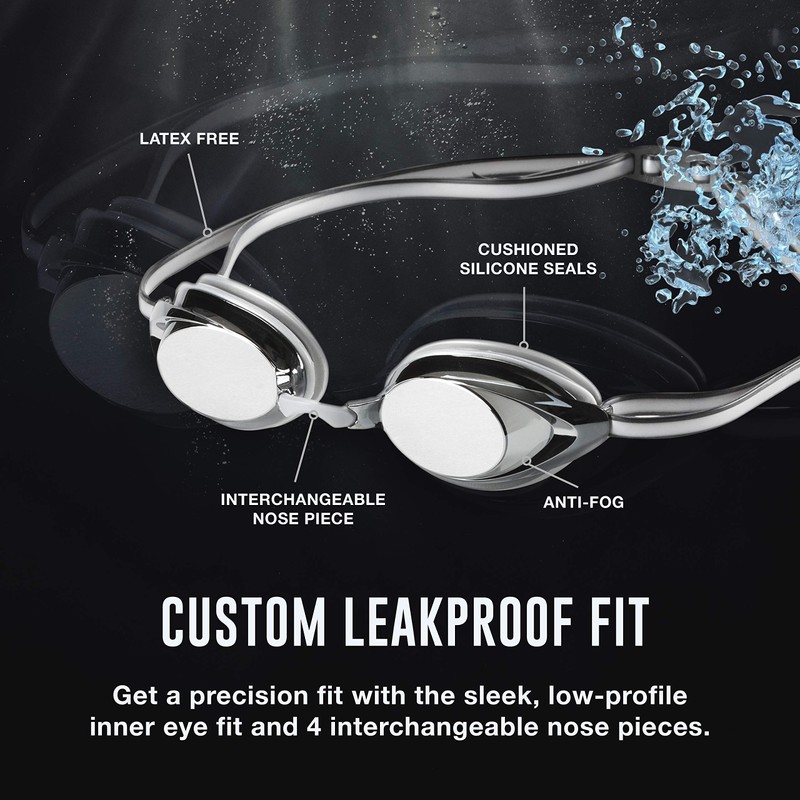 Speedo Kid's Swim Goggles Jr. Vanquisher 2.0 Mirrored