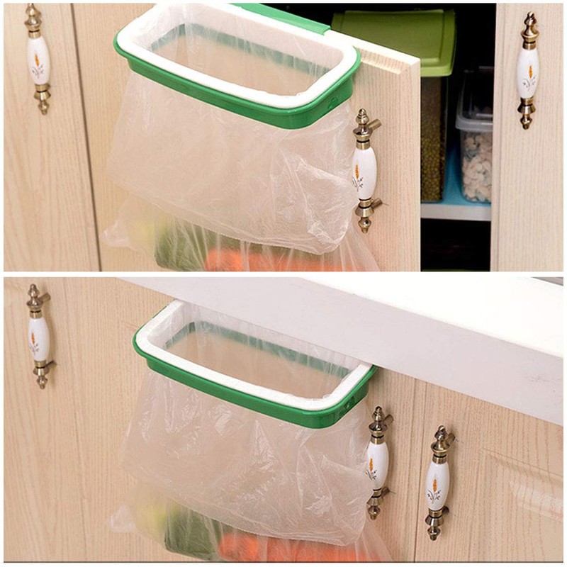 GARASANI Office Garbage Bag Holder with Trash Bin Storage Rack
