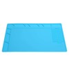 Watch Repair Mat Anti-Static 35x25cm Soft Rubber Watchmaker Soldering Organizer